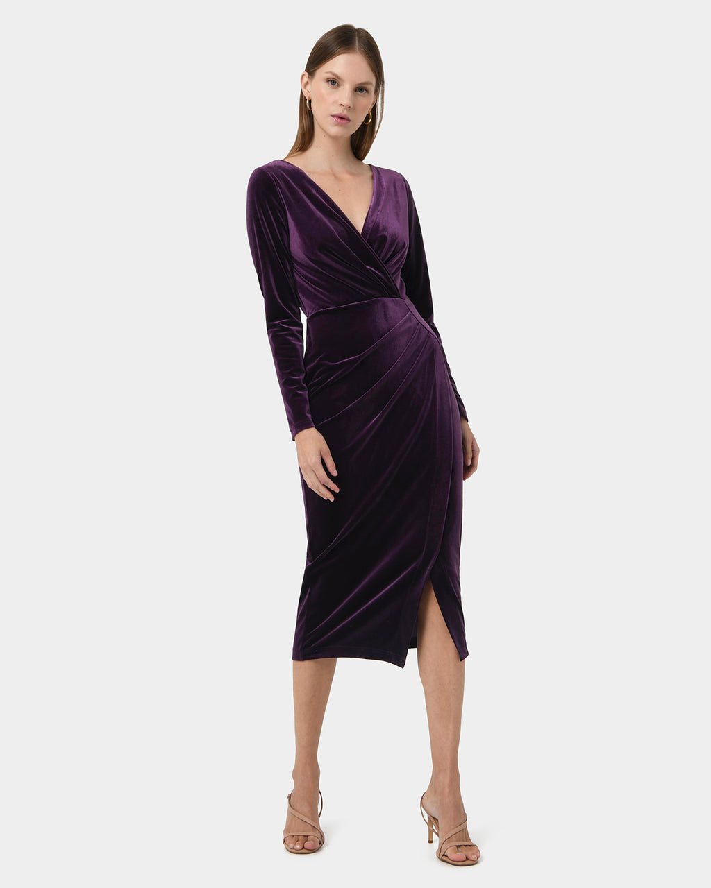 Miabella Draped Dress