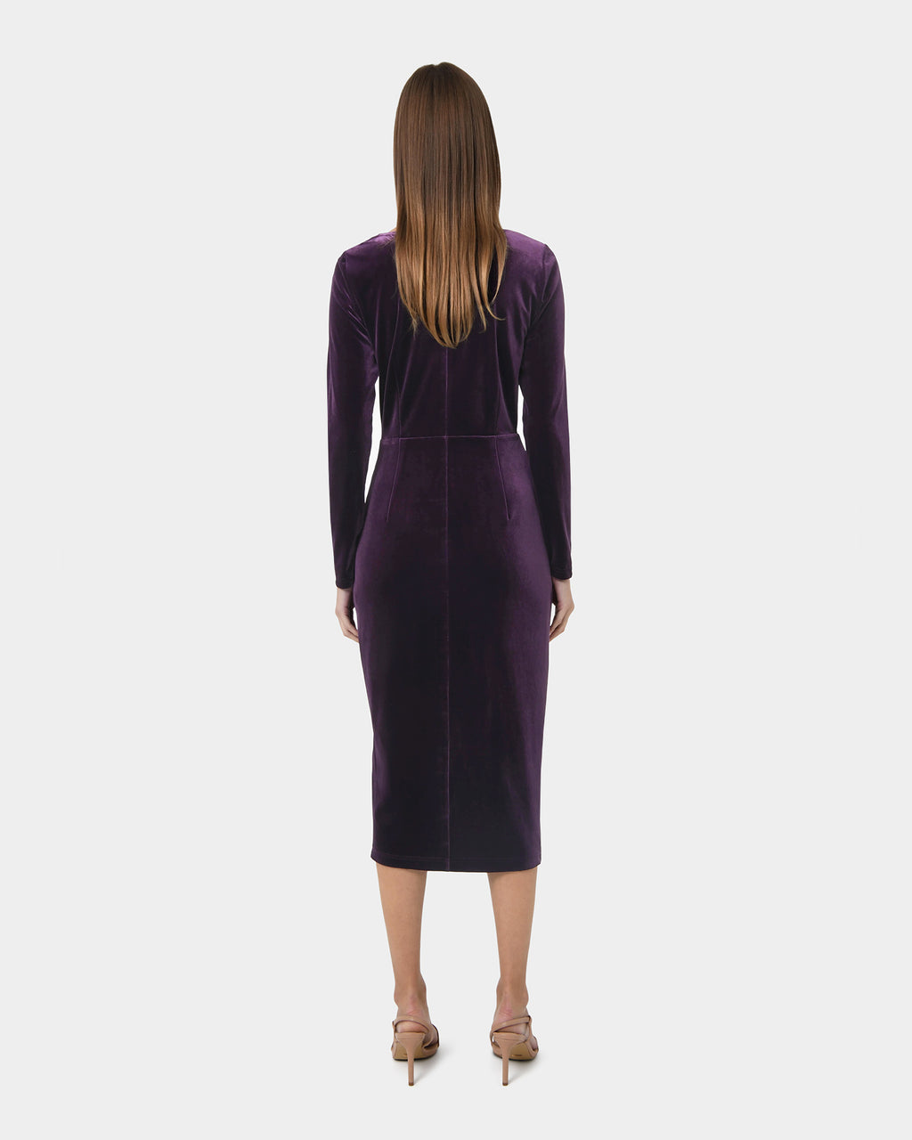 Miabella Draped Dress