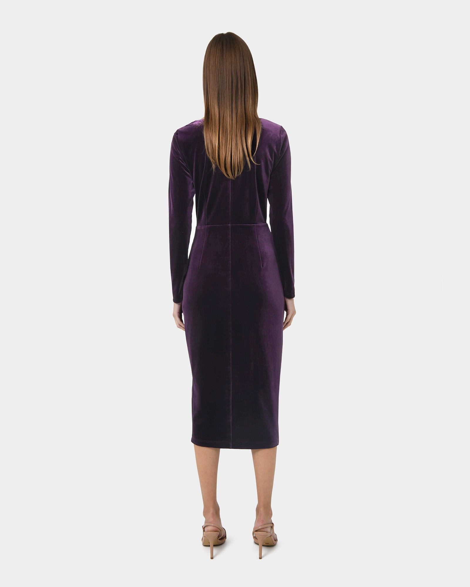 Miabella Draped Dress