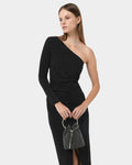 Maris Assymetric Glitter Dress