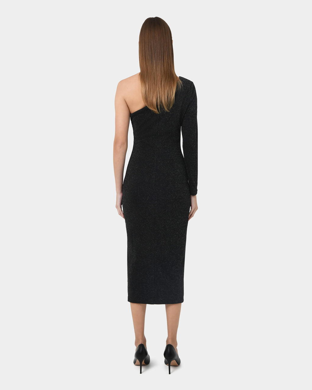 Maris Assymetric Glitter Dress