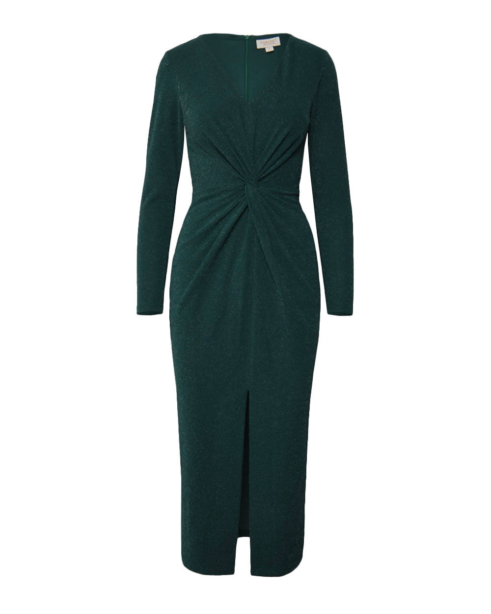 Giada Twist Knit Glitter Dress