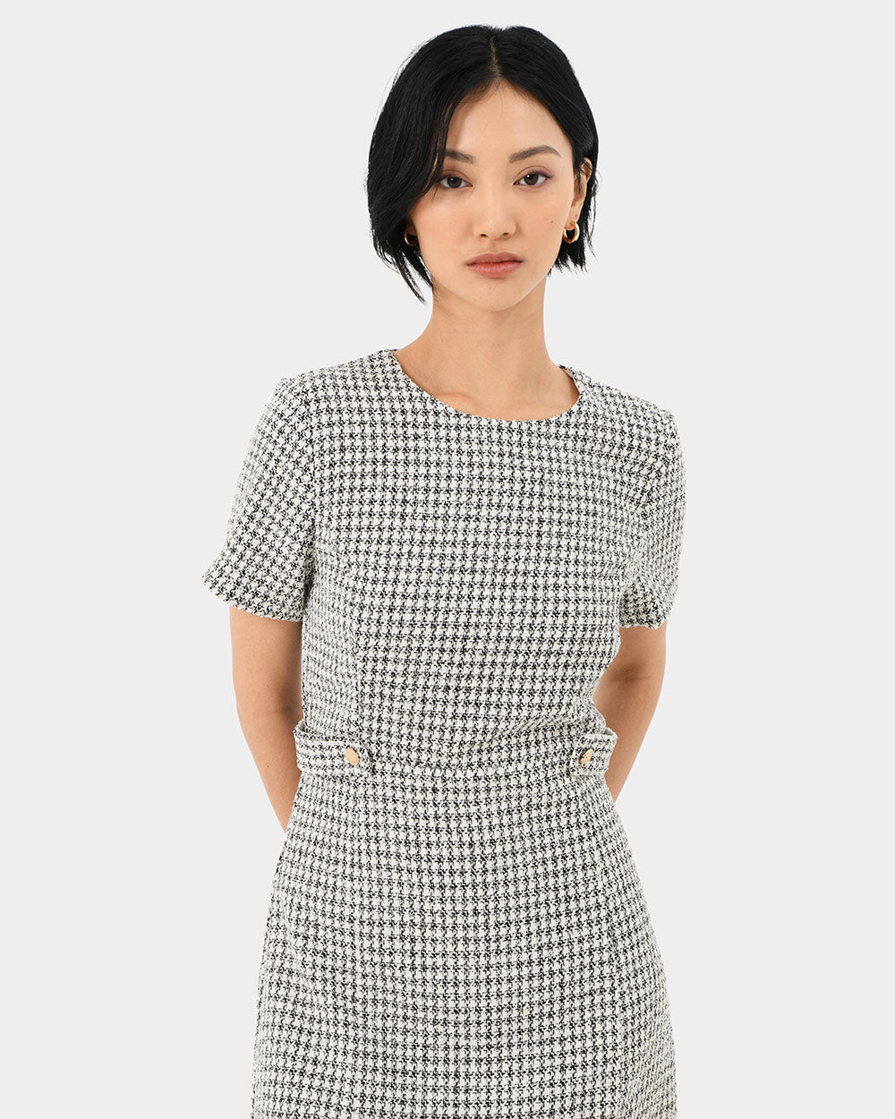 Linda Tweed Shift Dress