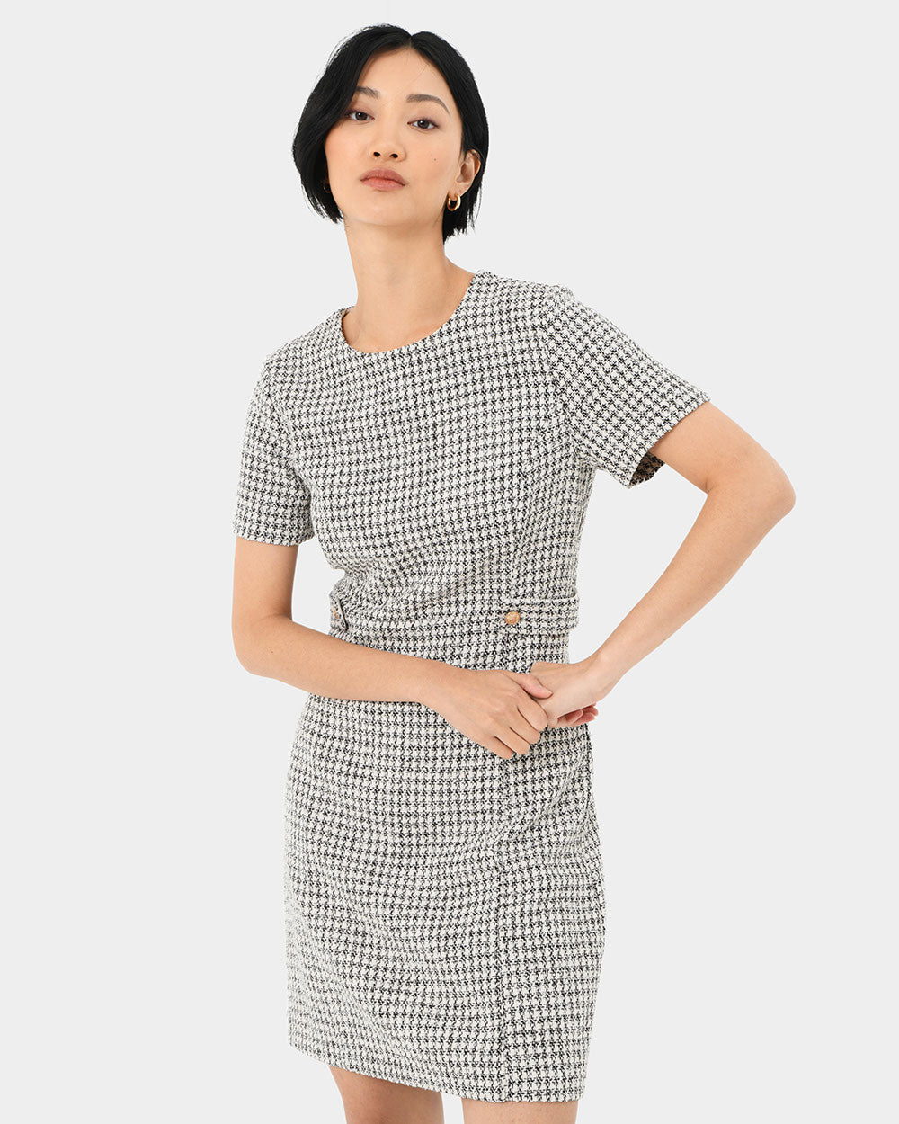 Linda Tweed Shift Dress