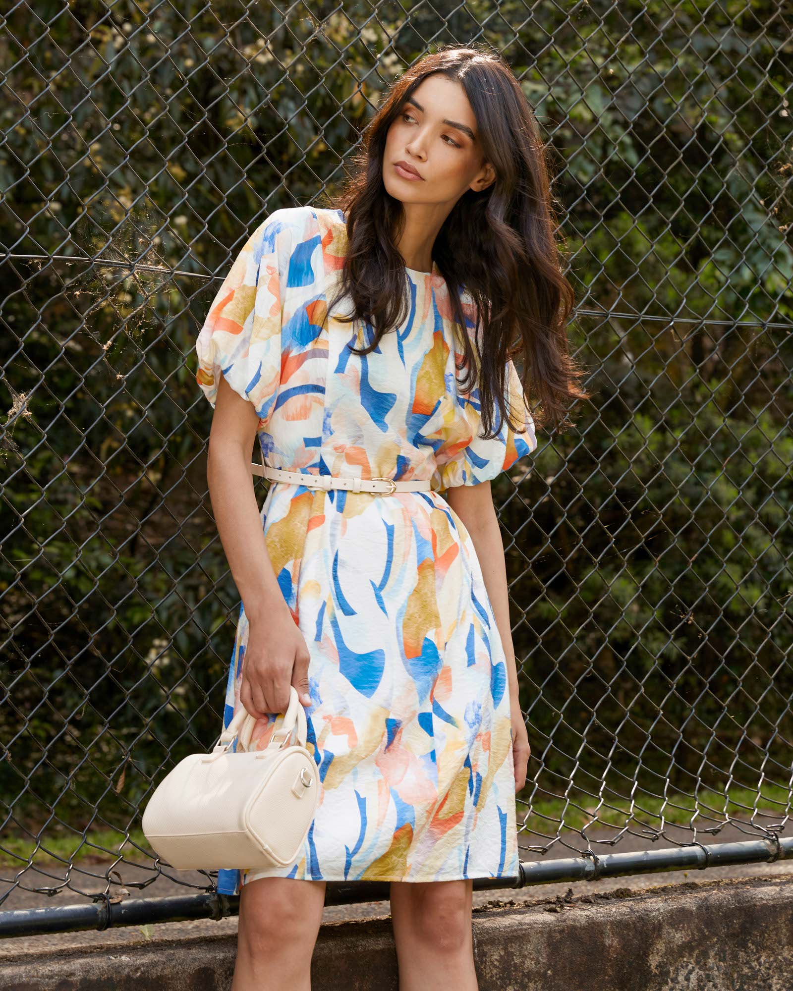 Myka Belted Mini Dress