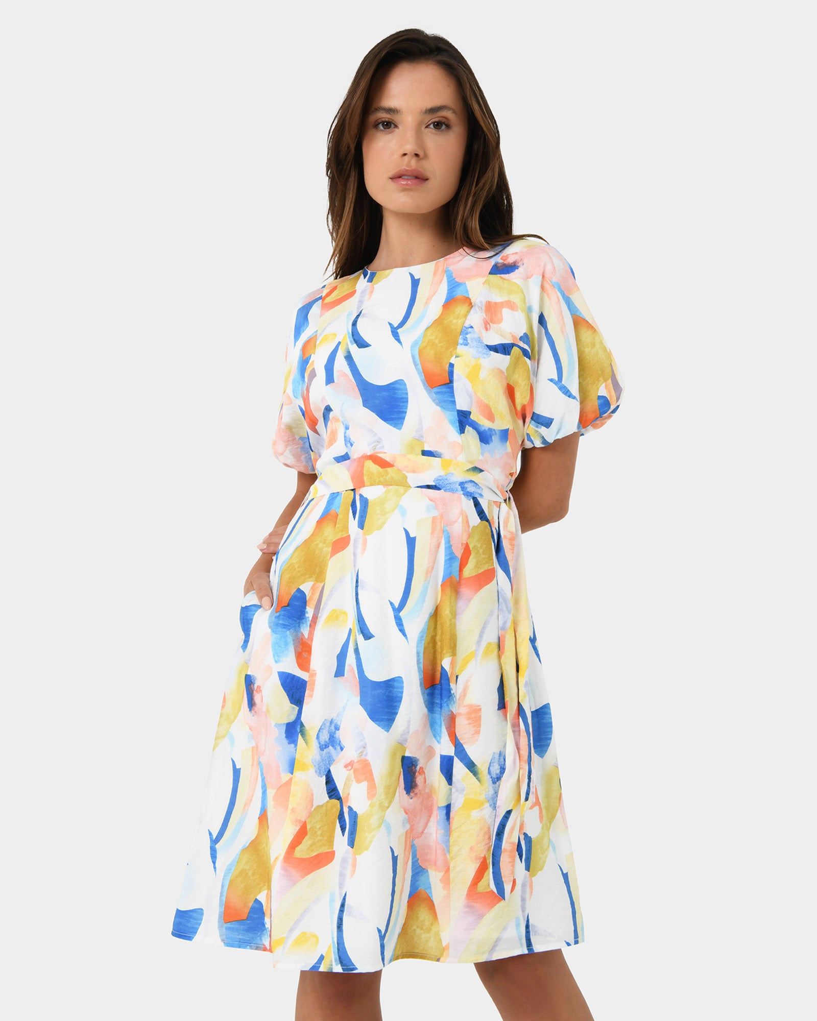 Myka Belted Mini Dress