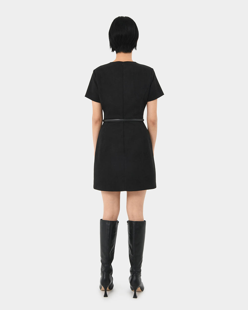 Lizbeth Faux Suede Dress