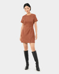 Lizbeth Faux Suede Dress