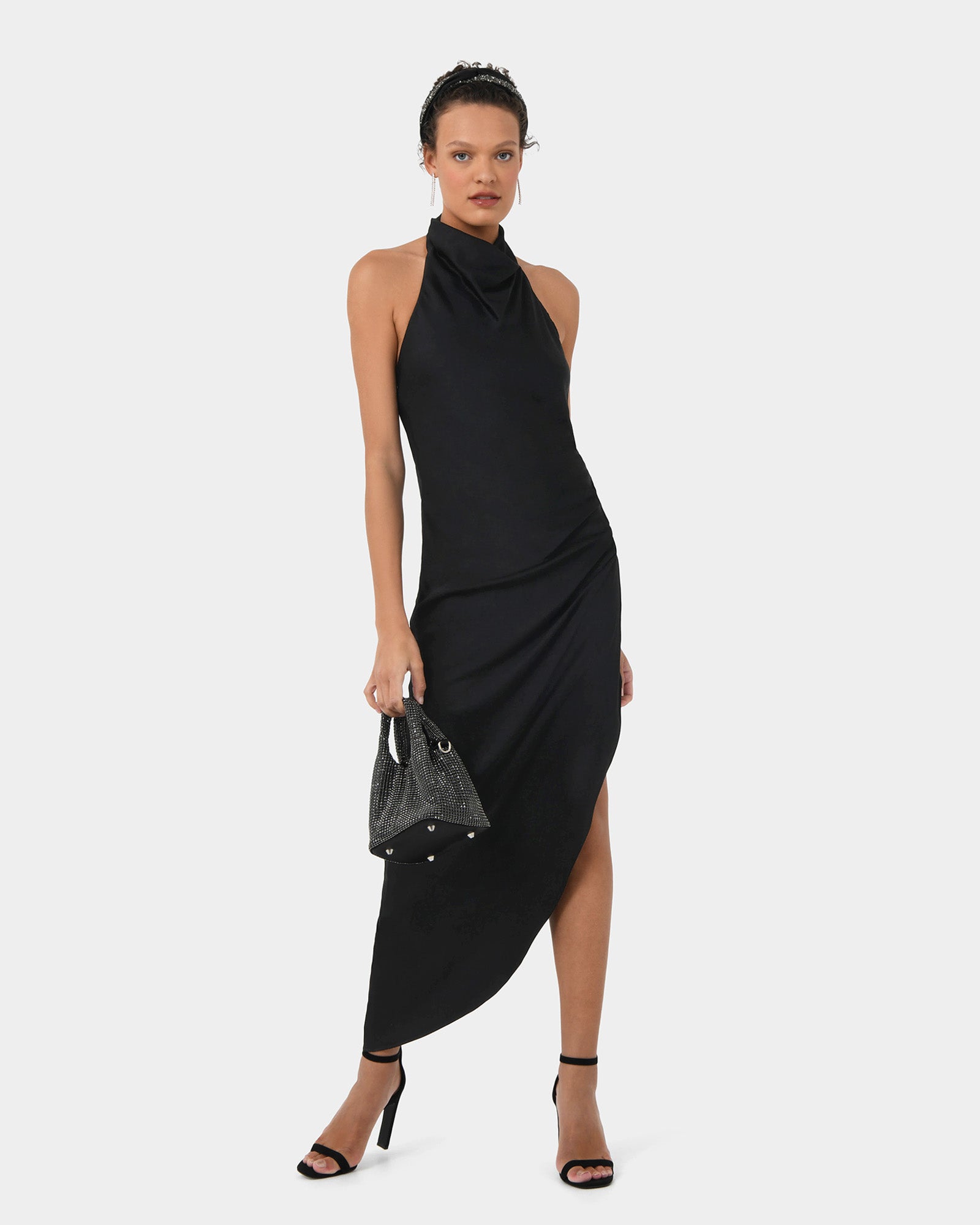 Sydney Backless Draped Dress