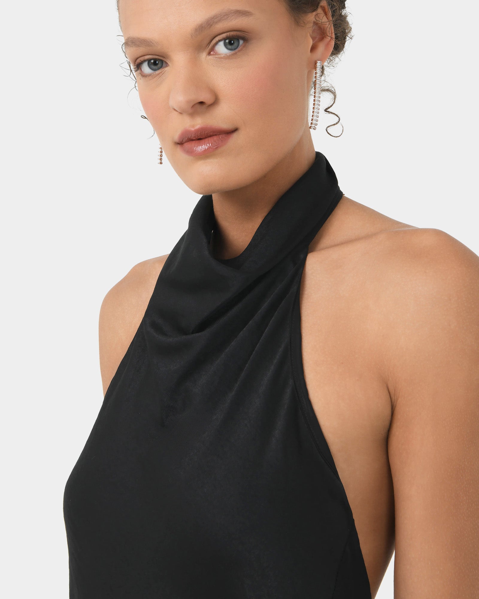 Sydney Backless Draped Dress