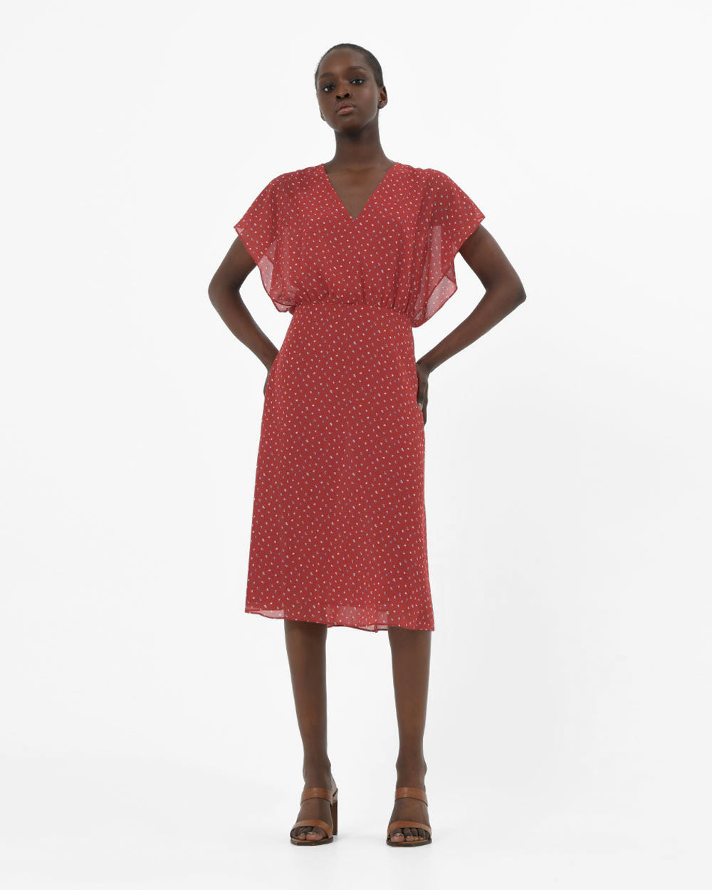 Alyna V-Neck Dress