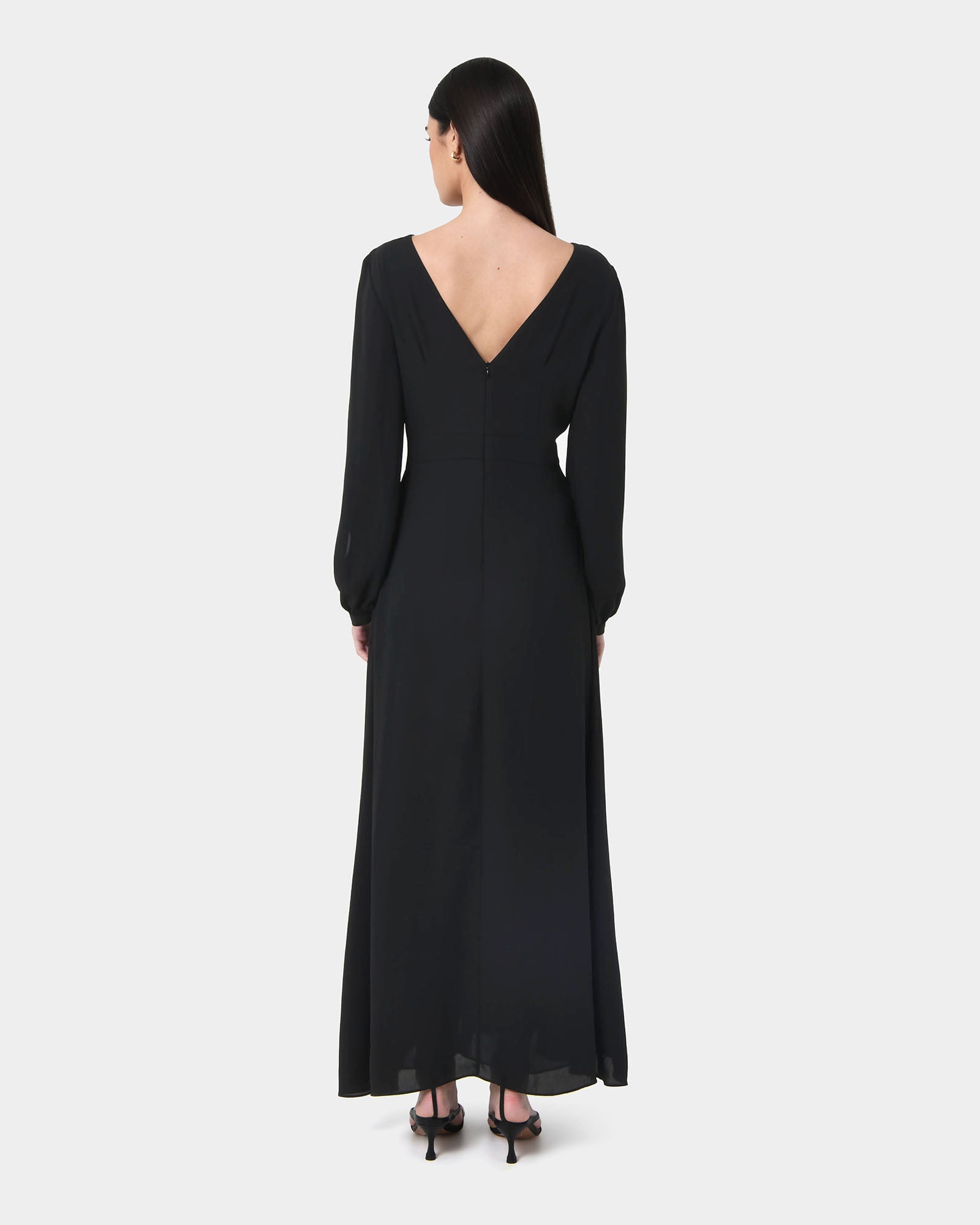Louise Open Sleeve Maxi Dress