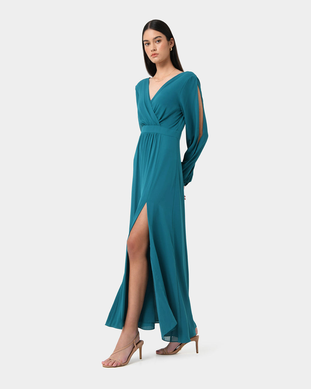 Louise Open Sleeve Maxi Dress