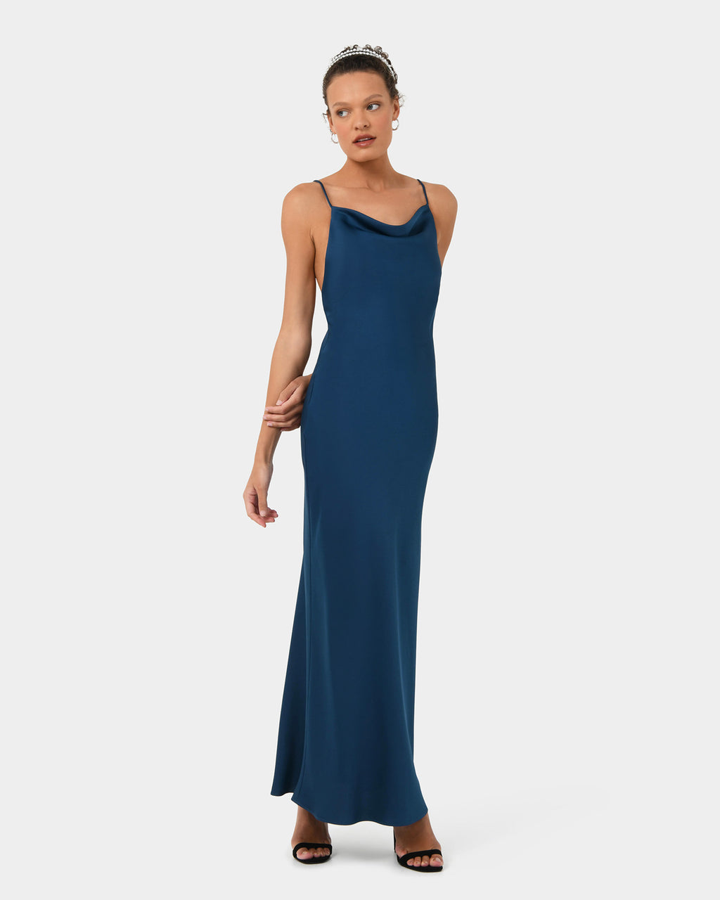 Jamila Backless Maxi Dress