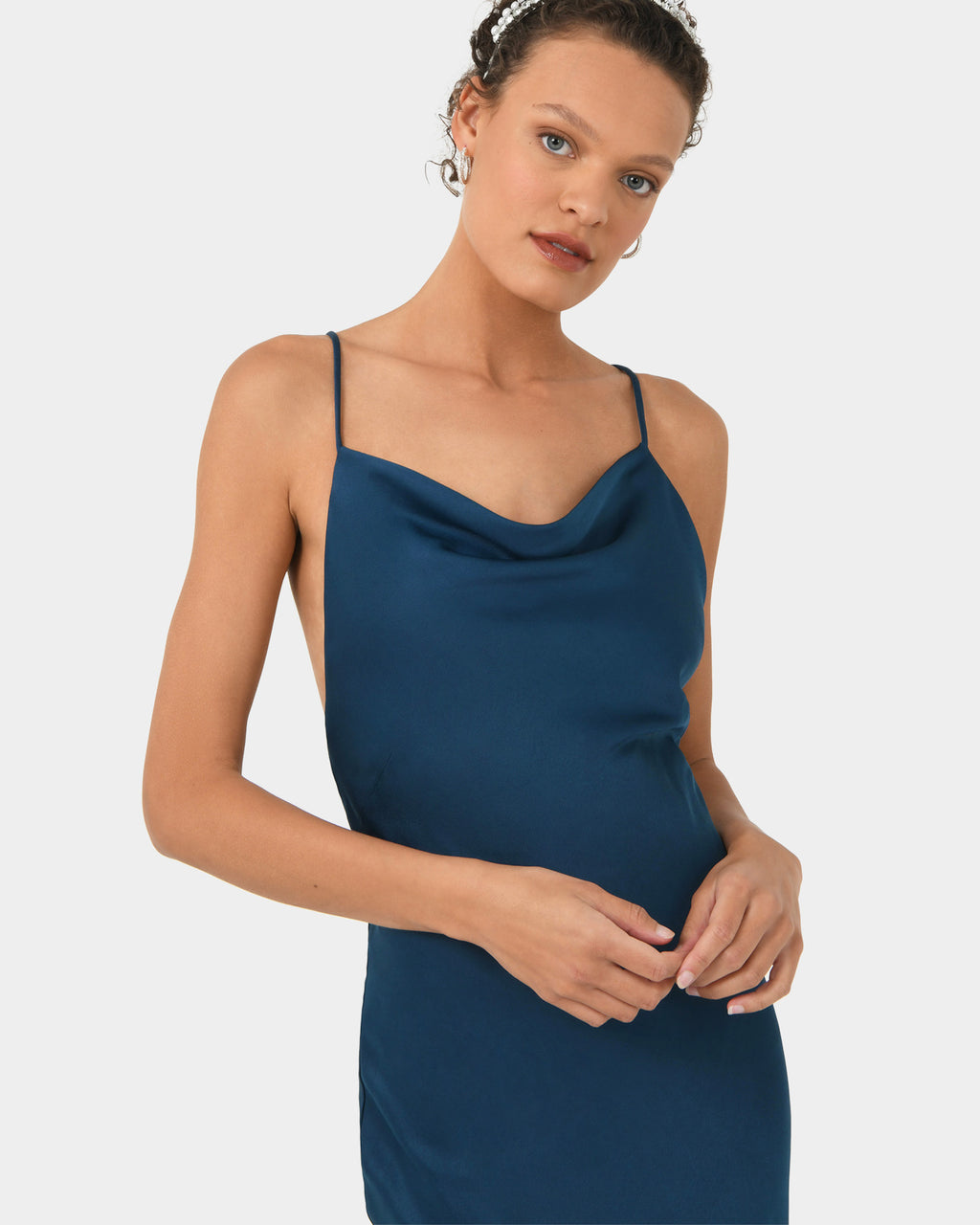 Jamila Backless Maxi Dress