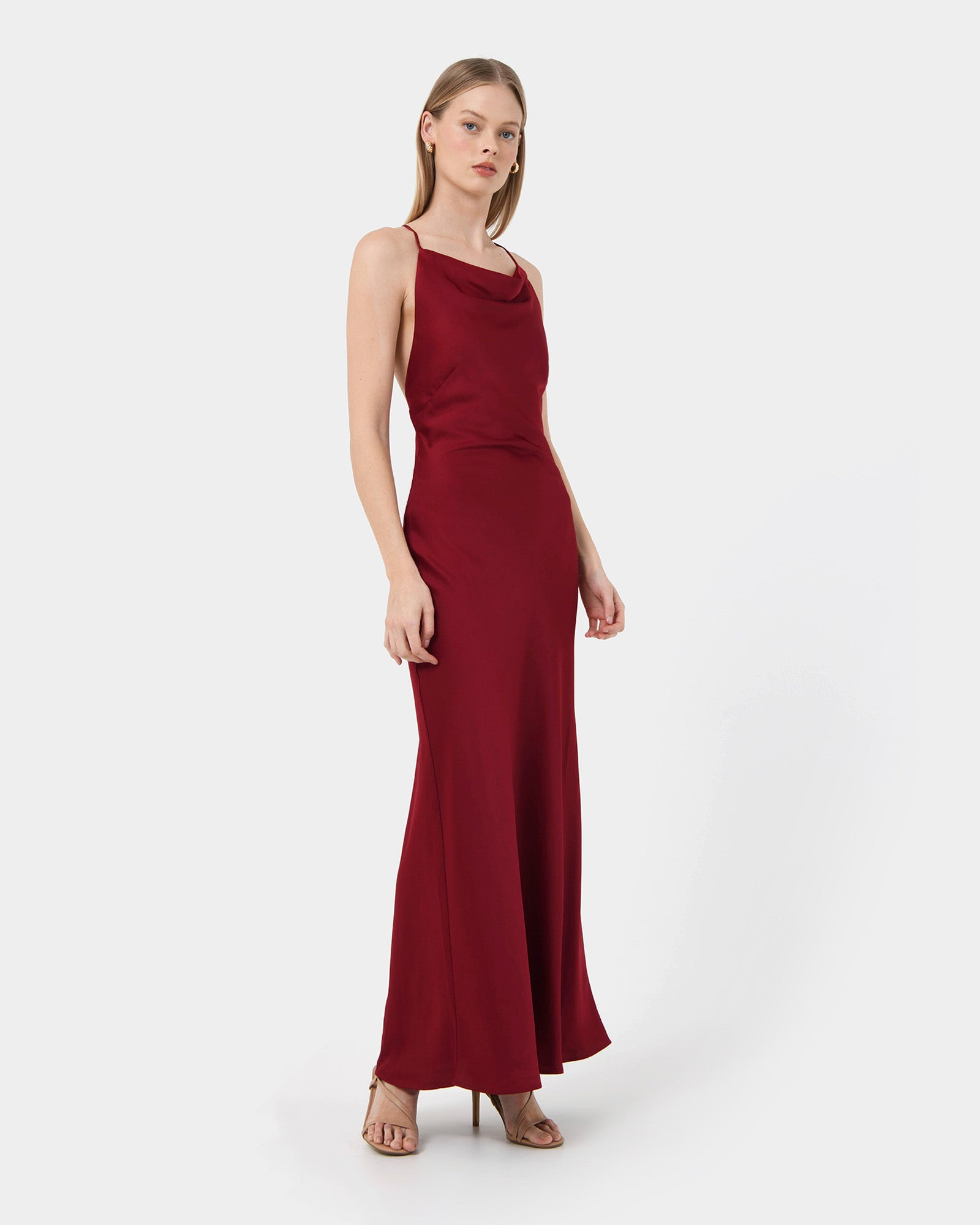 Jamila Backless Maxi Dress