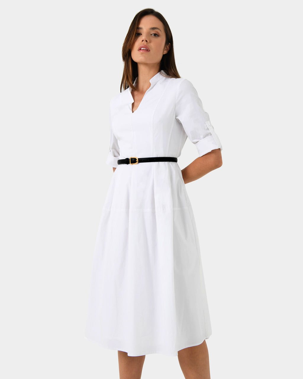 Maribel A-Line Shirt Dress