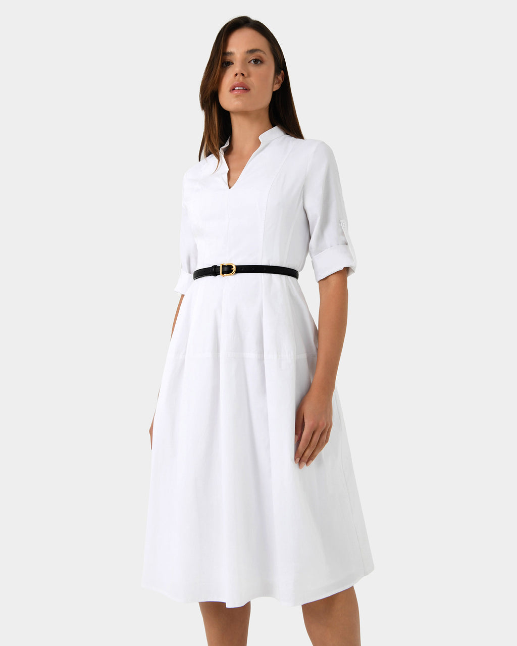 Maribel A-Line Shirt Dress