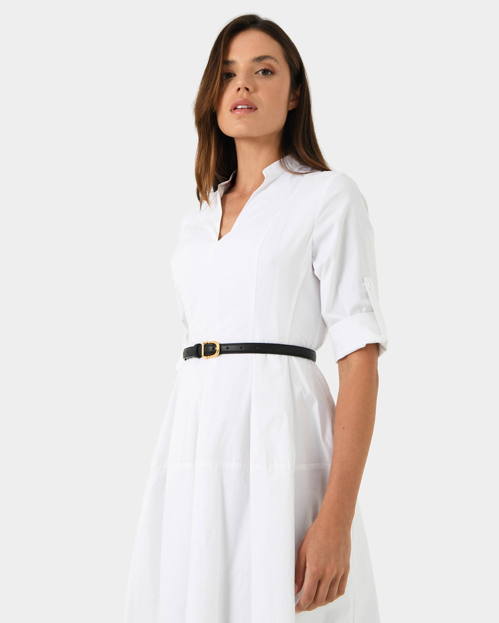 Maribel A-Line Shirt Dress