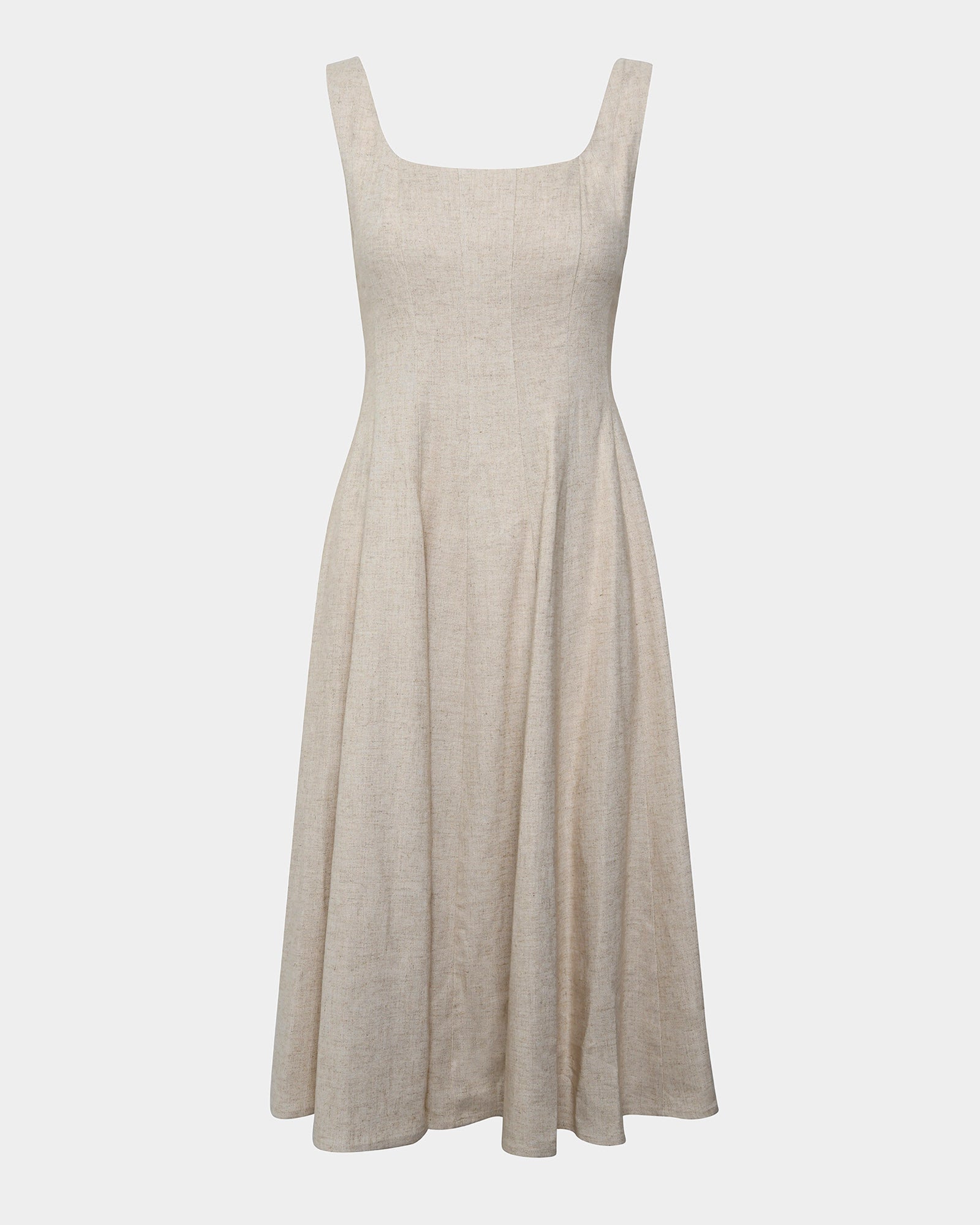 Saira Linen A-line Dress