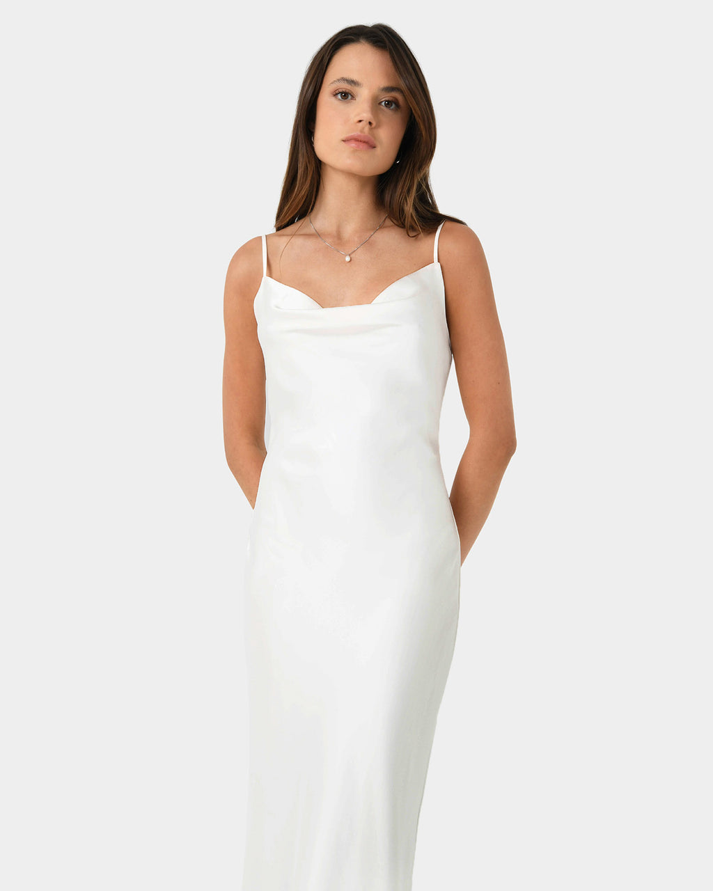 Eden Cowl Neck Slip Dress