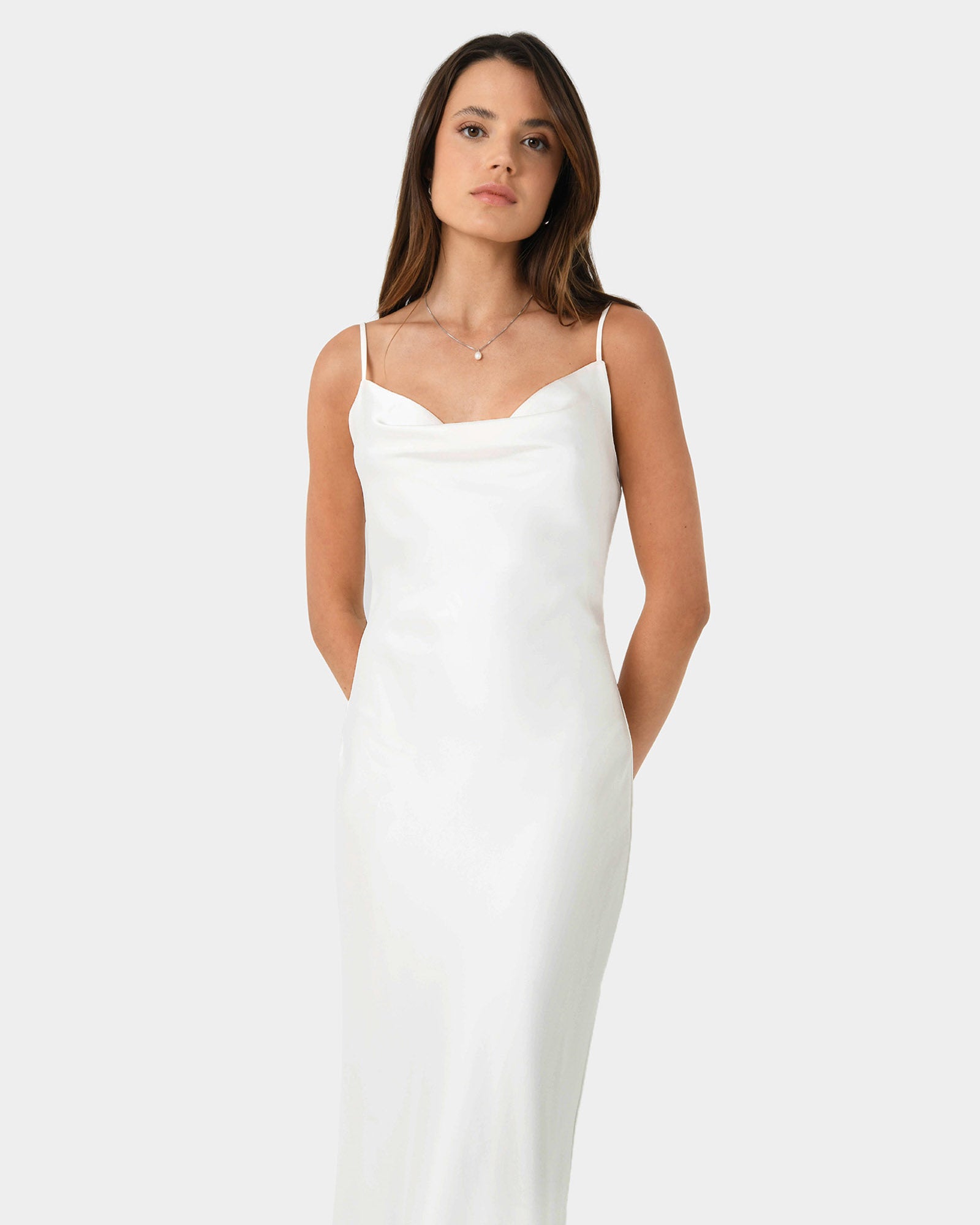 Eden Cowl Neck Slip Dress