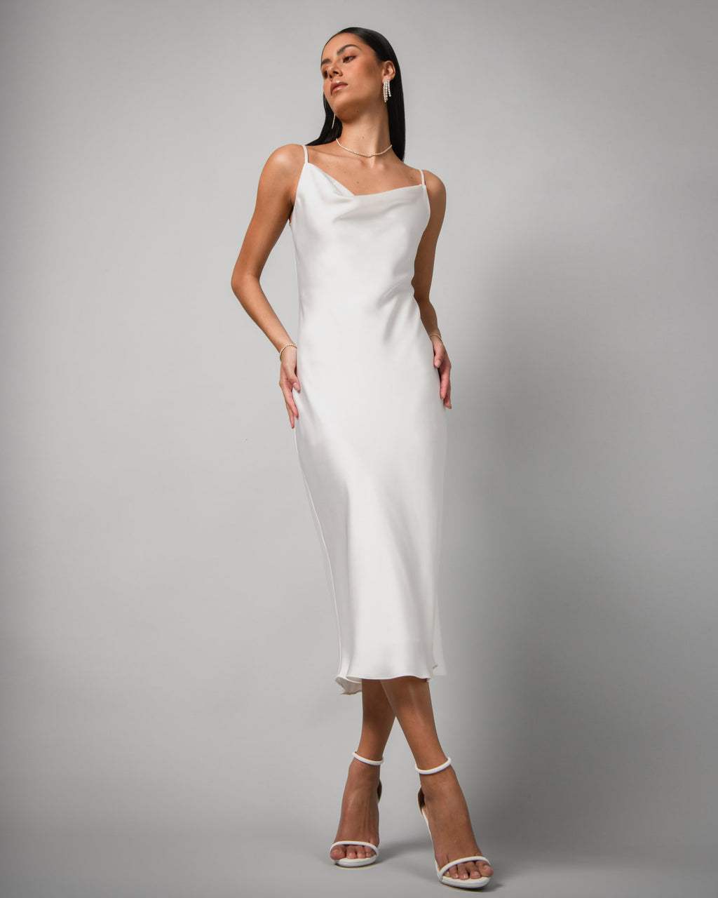 Eden Cowl Neck Slip Dress