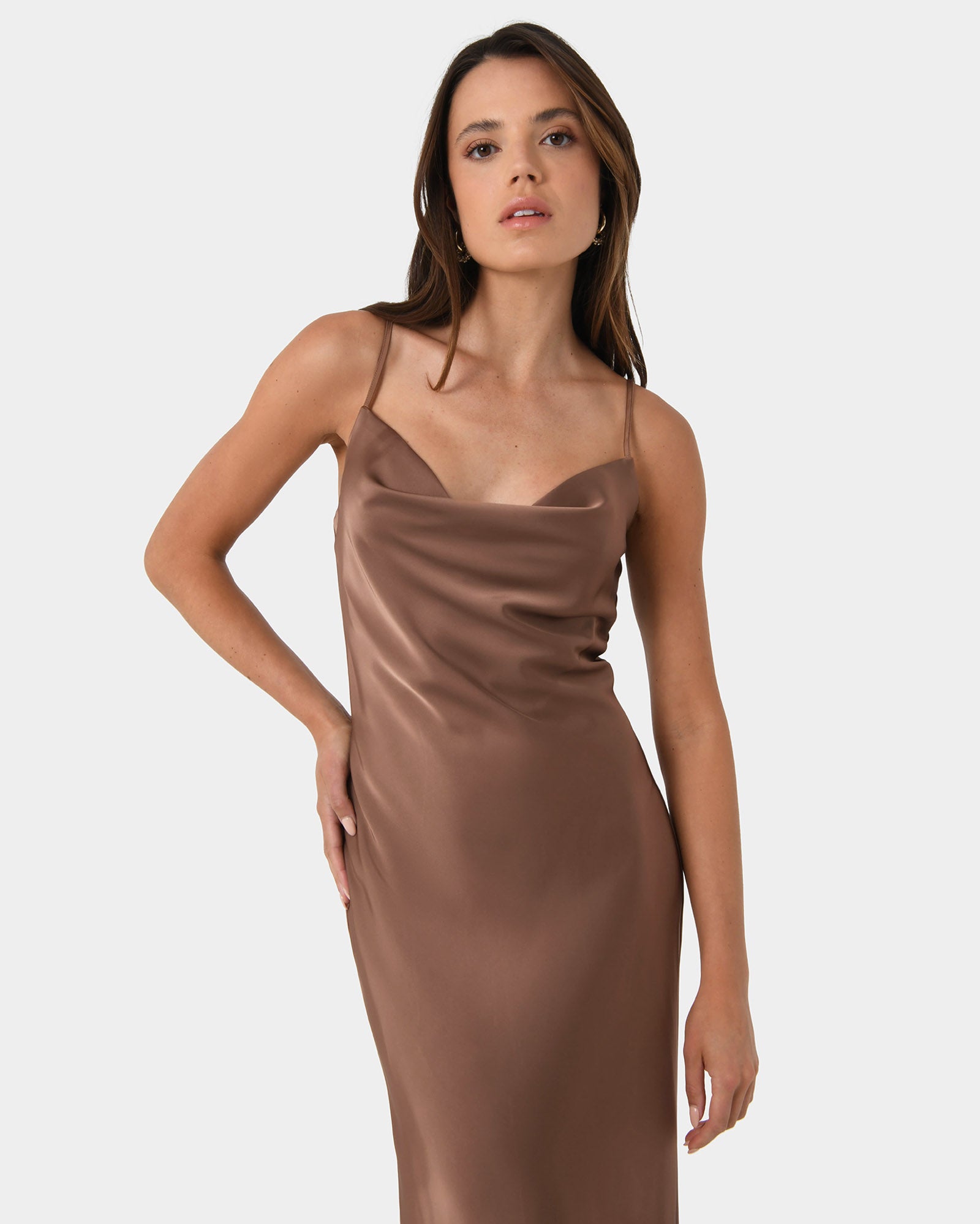 Eden Cowl Neck Slip Dress