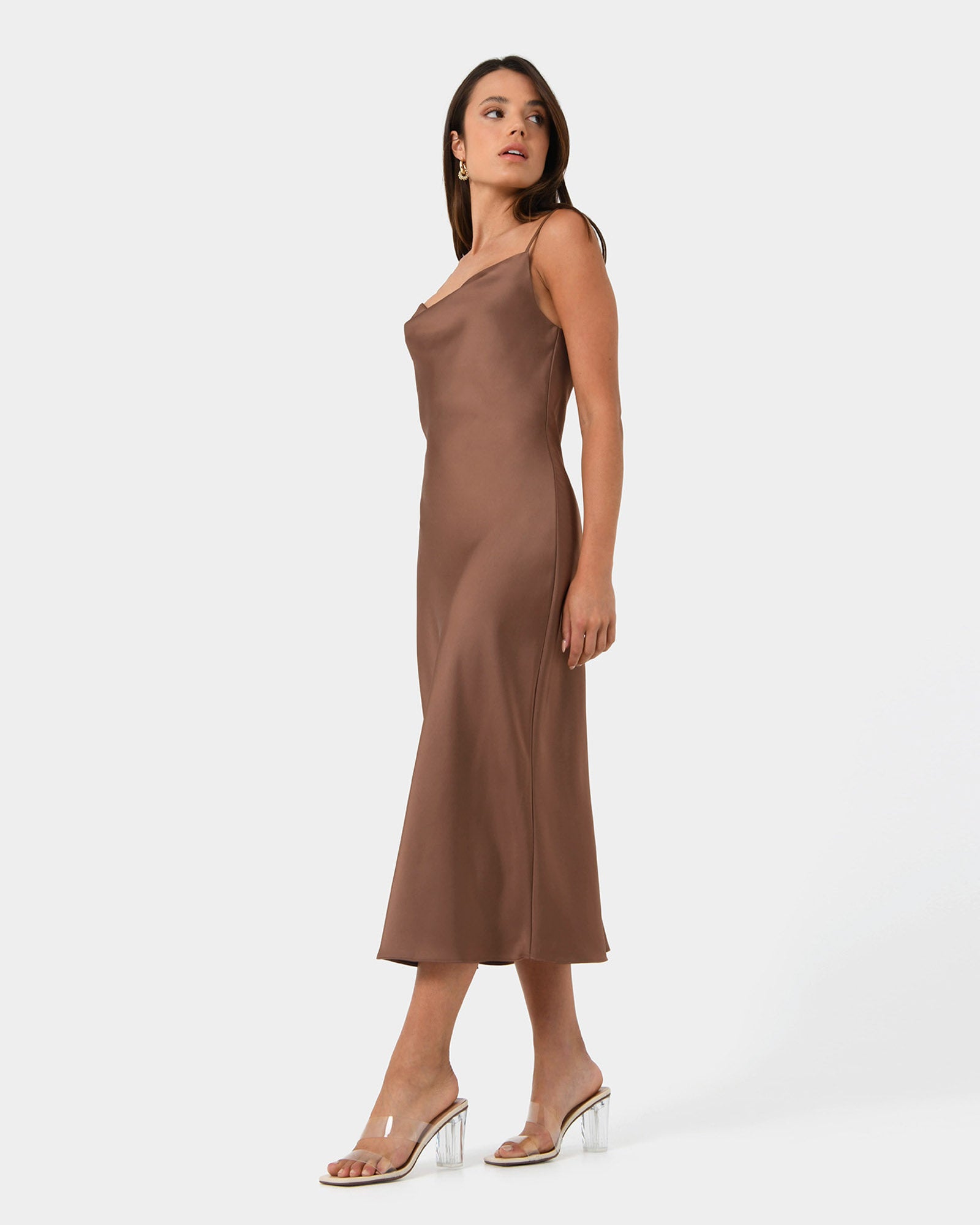 Eden Cowl Neck Slip Dress
