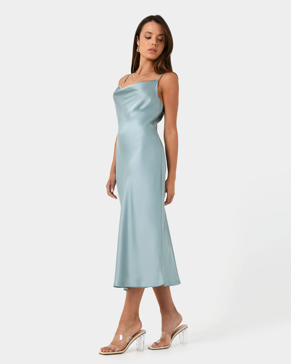 Eden Cowl Neck Slip Dress