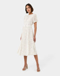 Etta Floral Pleated Dress