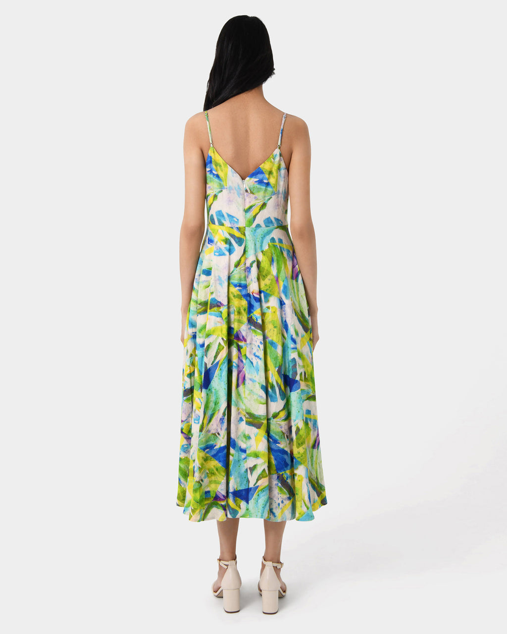 Melia Linen-Blend  Dress
