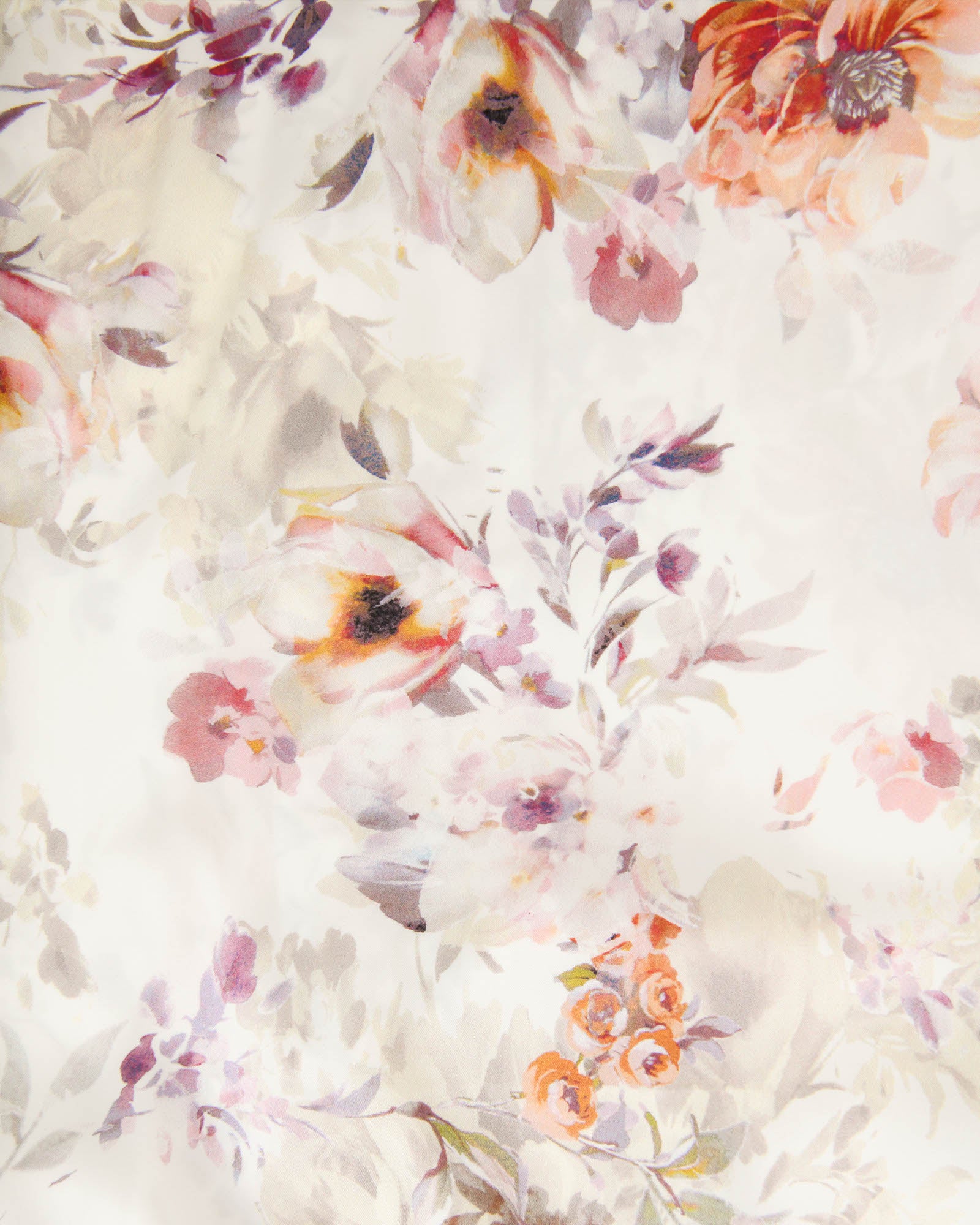 Rosy Floral Tiered Dress