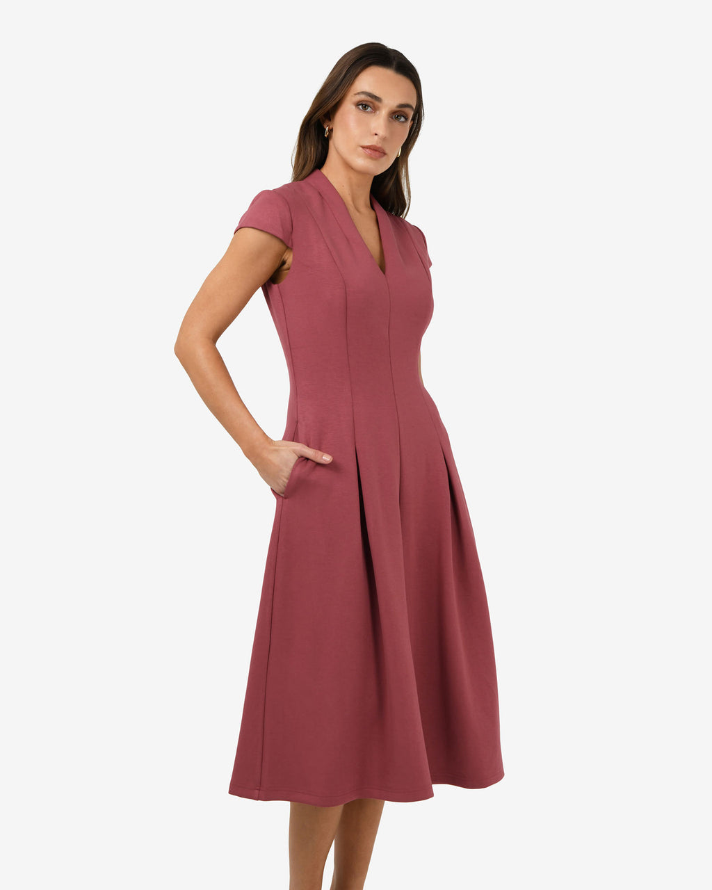 Juno Panel Ponte Dress
