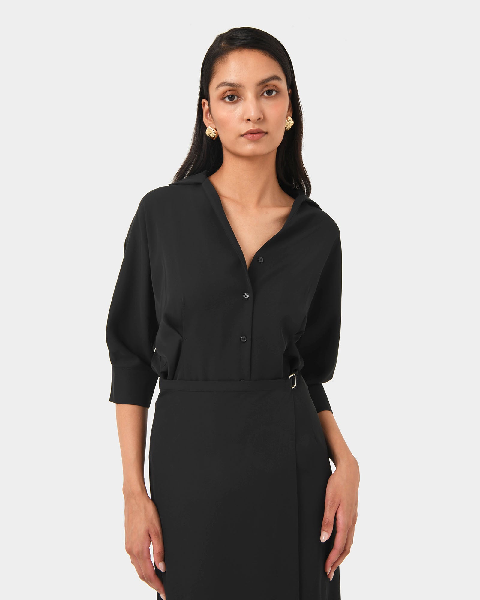 Betty Wrap Tie Dress