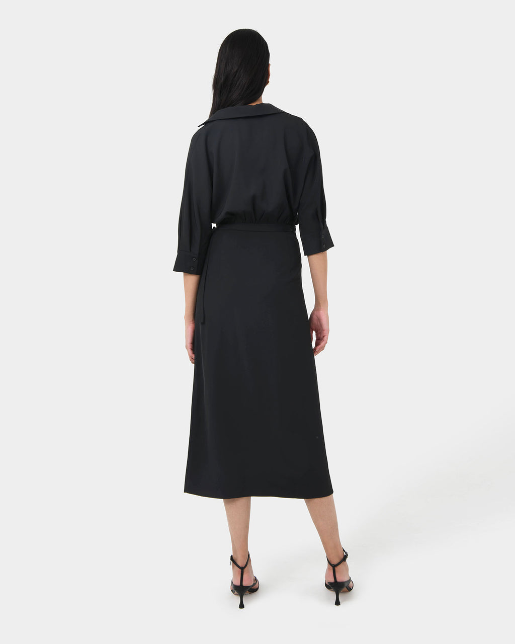 Betty Wrap Tie Dress