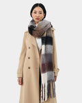 Rosy Checked Scarf