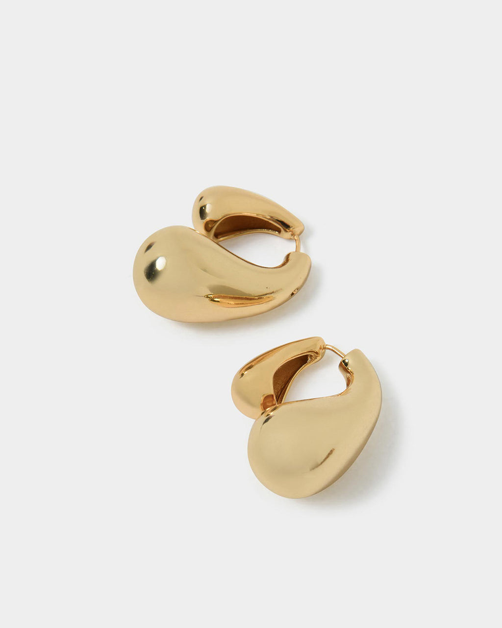 Gia Gold Bubble Earrings