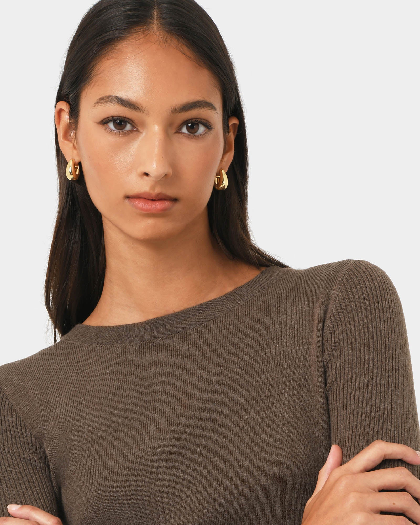 Athena Gold Earrings