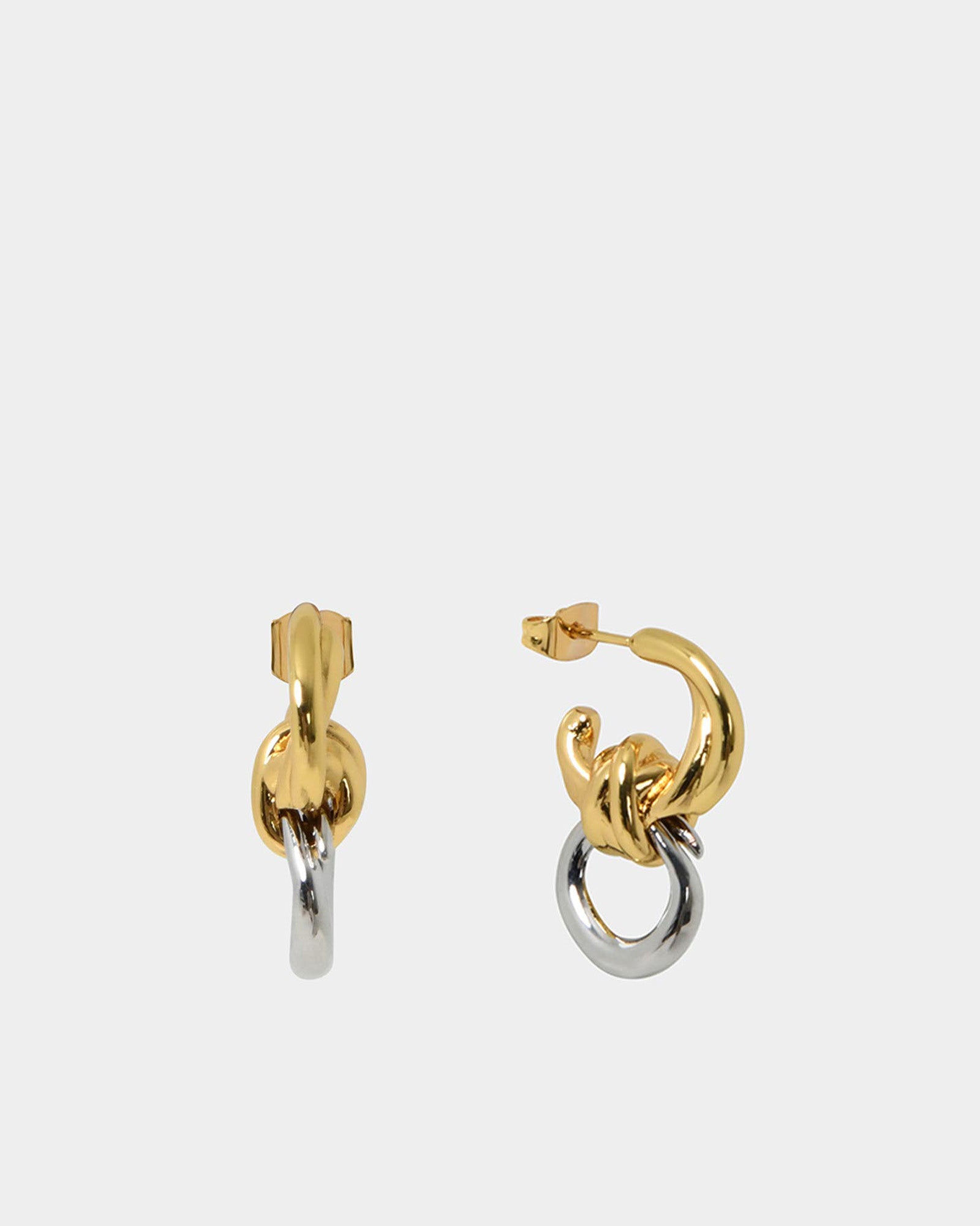 Samra Two Tone Earrings