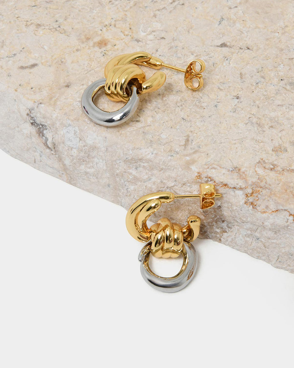 Samra Two Tone Earrings
