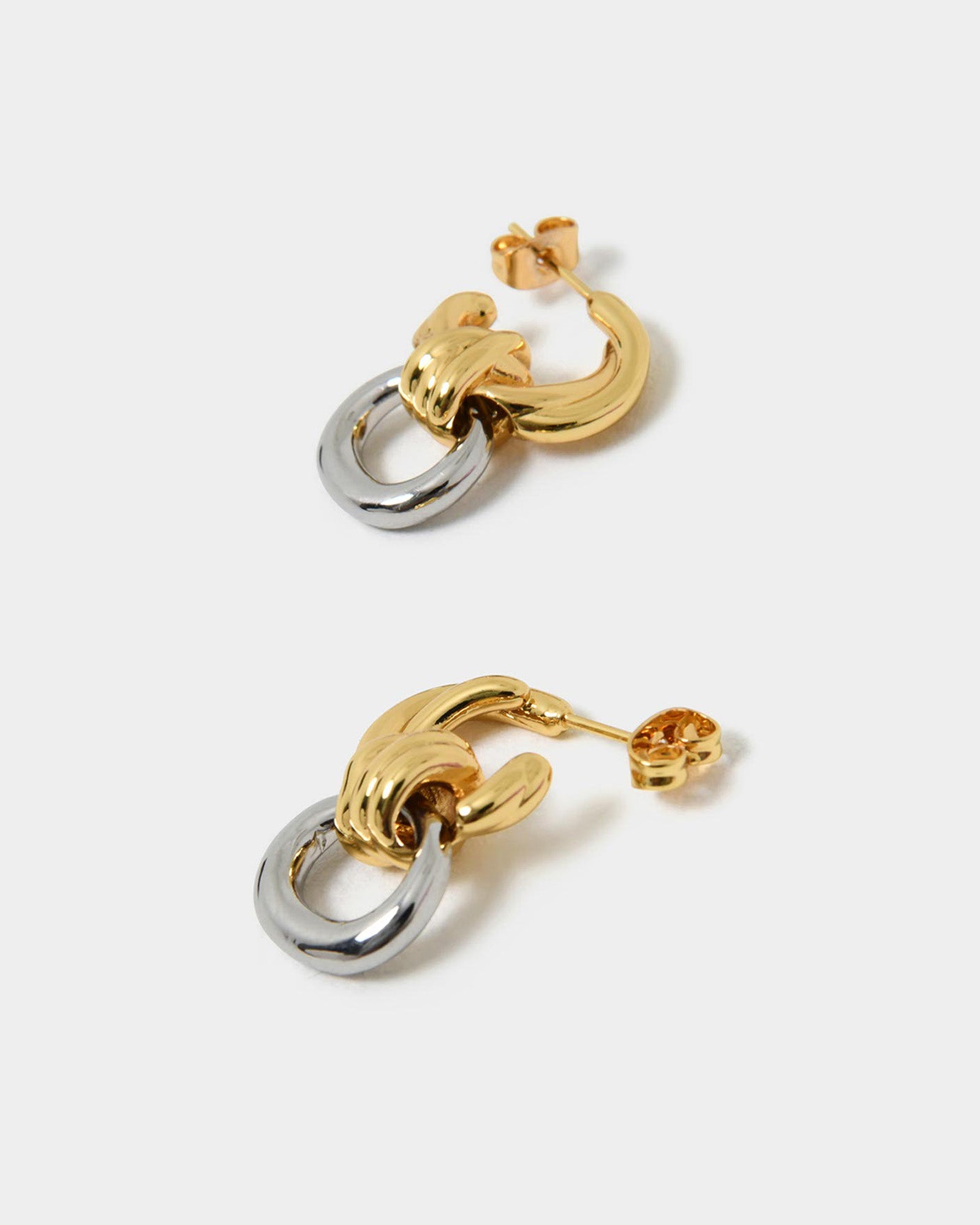 Samra Two Tone Earrings