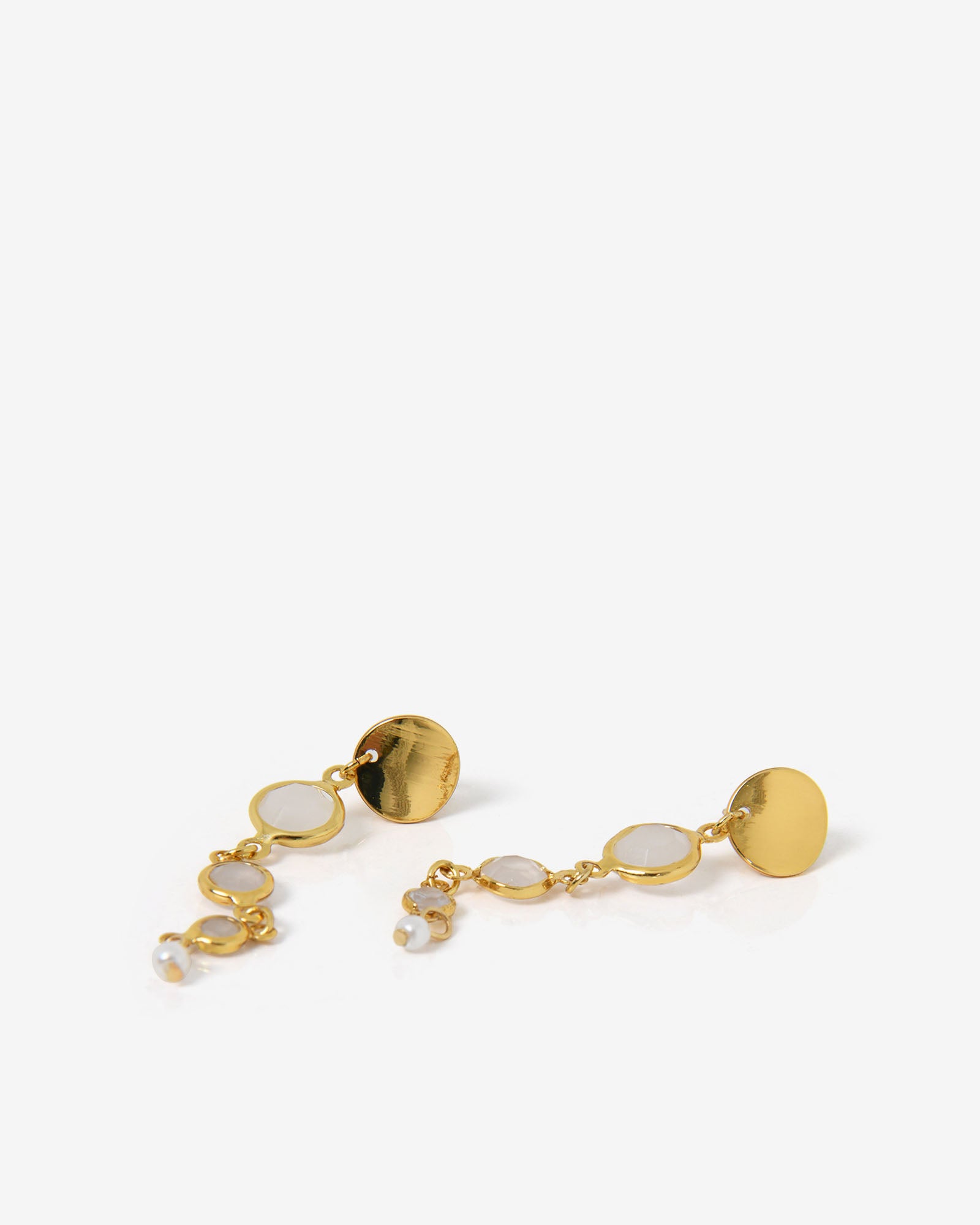 Pearl Mirage Drop Earrings