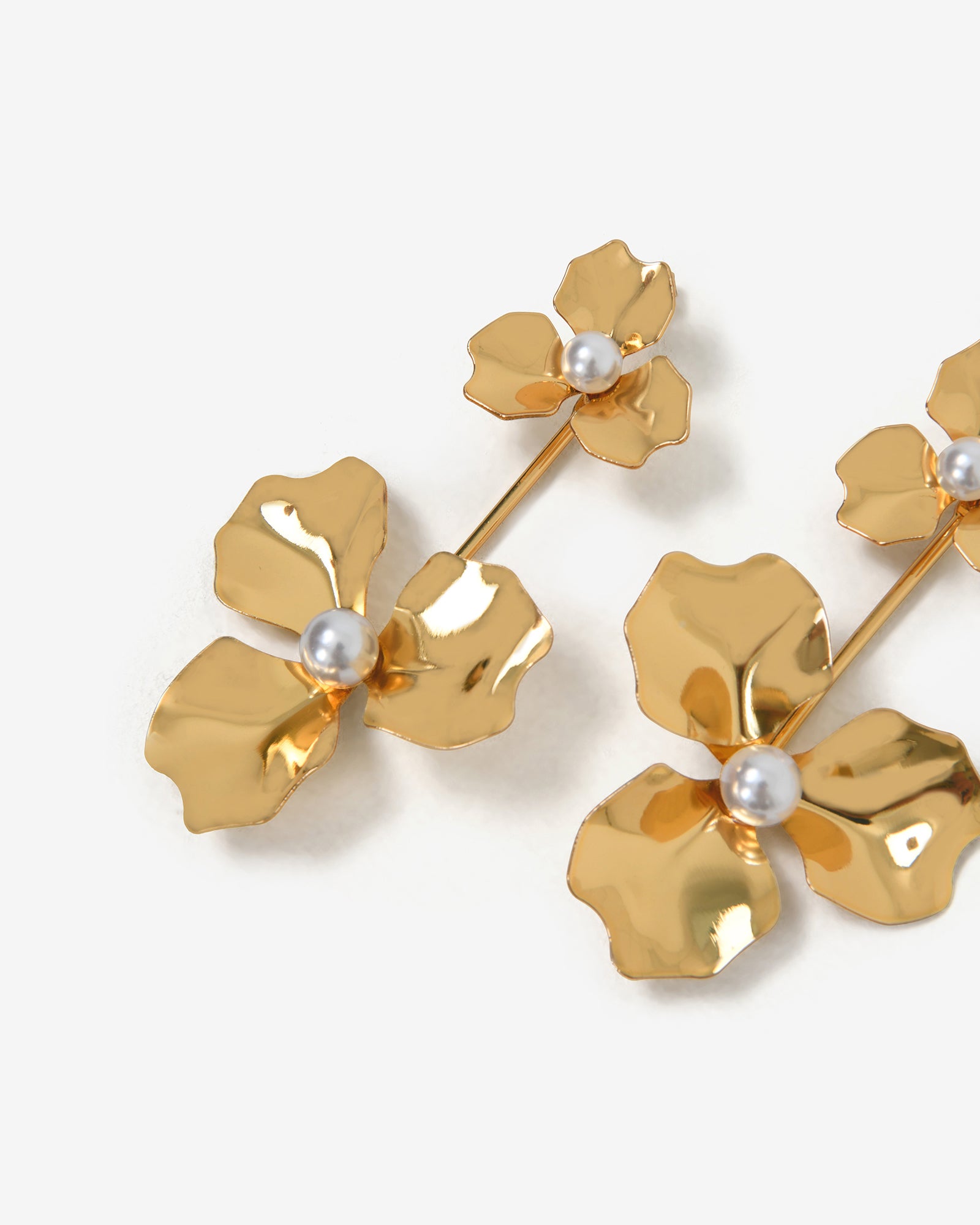Magnolia Bold Floral Earrings