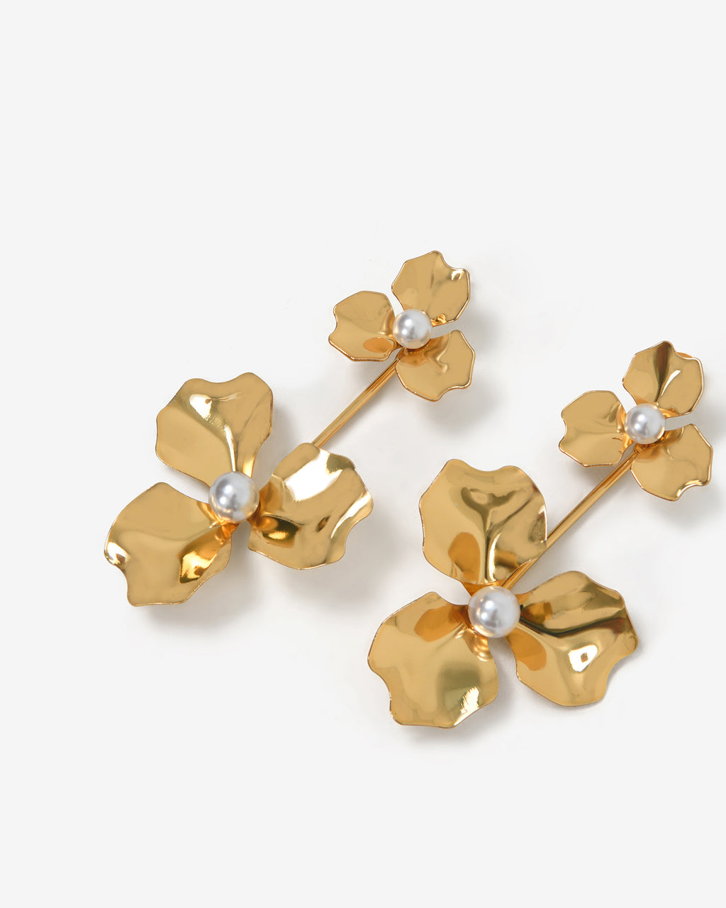 Magnolia Bold Floral Earrings