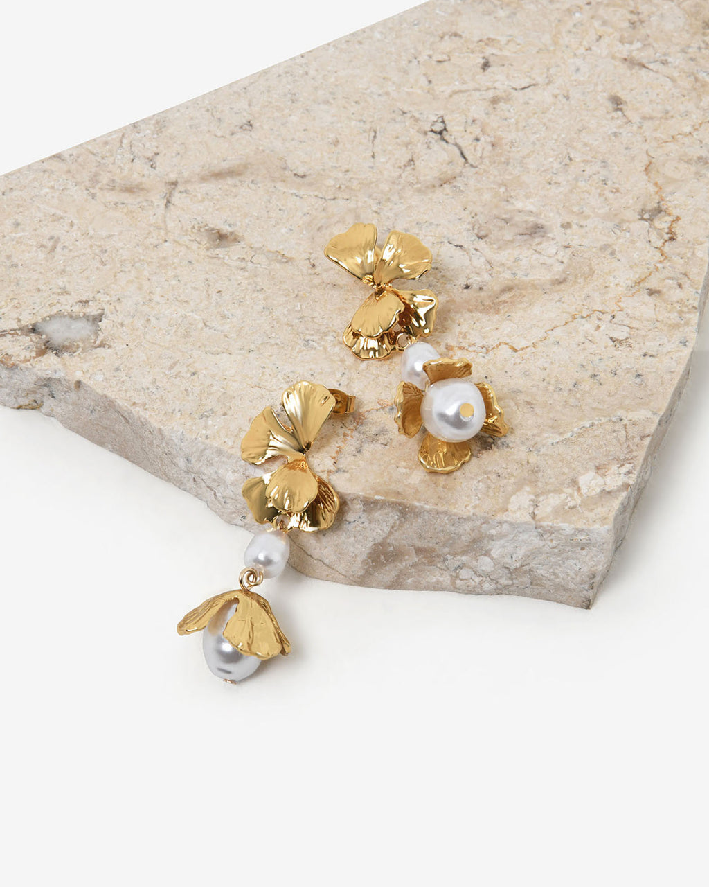 Magnolia Petal Drop Earrings