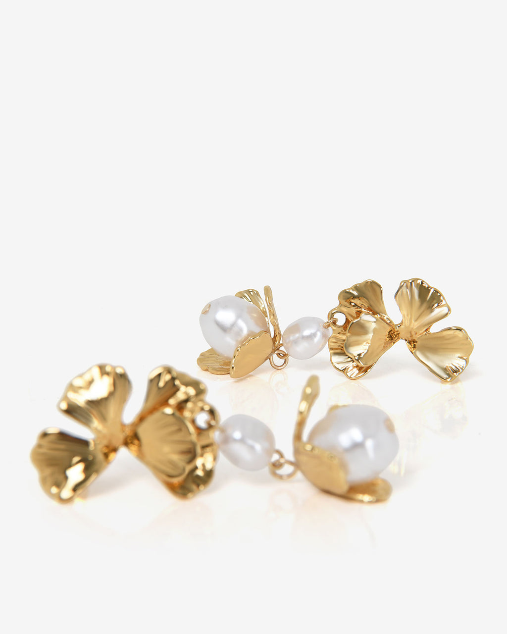 Magnolia Petal Drop Earrings