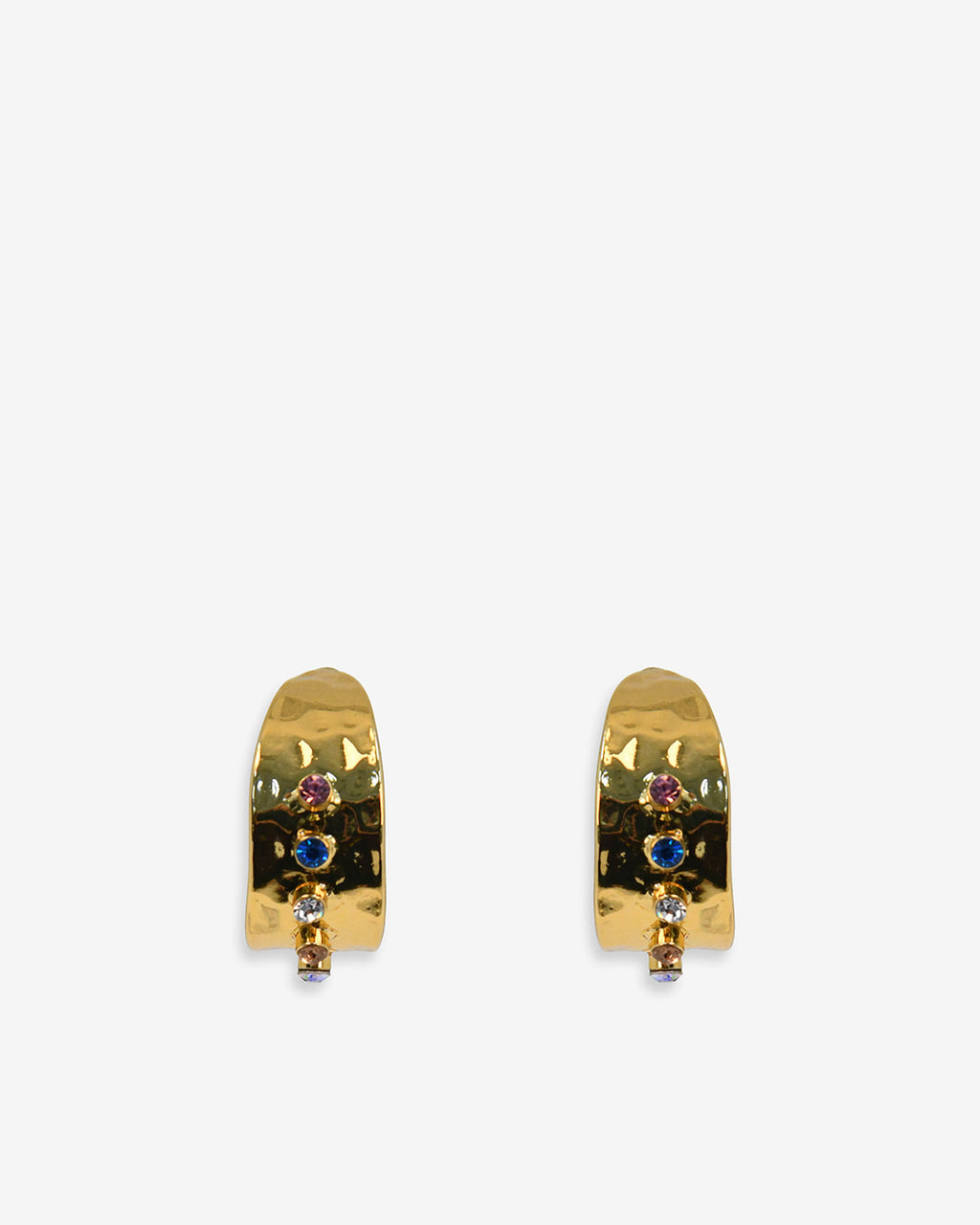 Amaris Gold Hoop Earrings