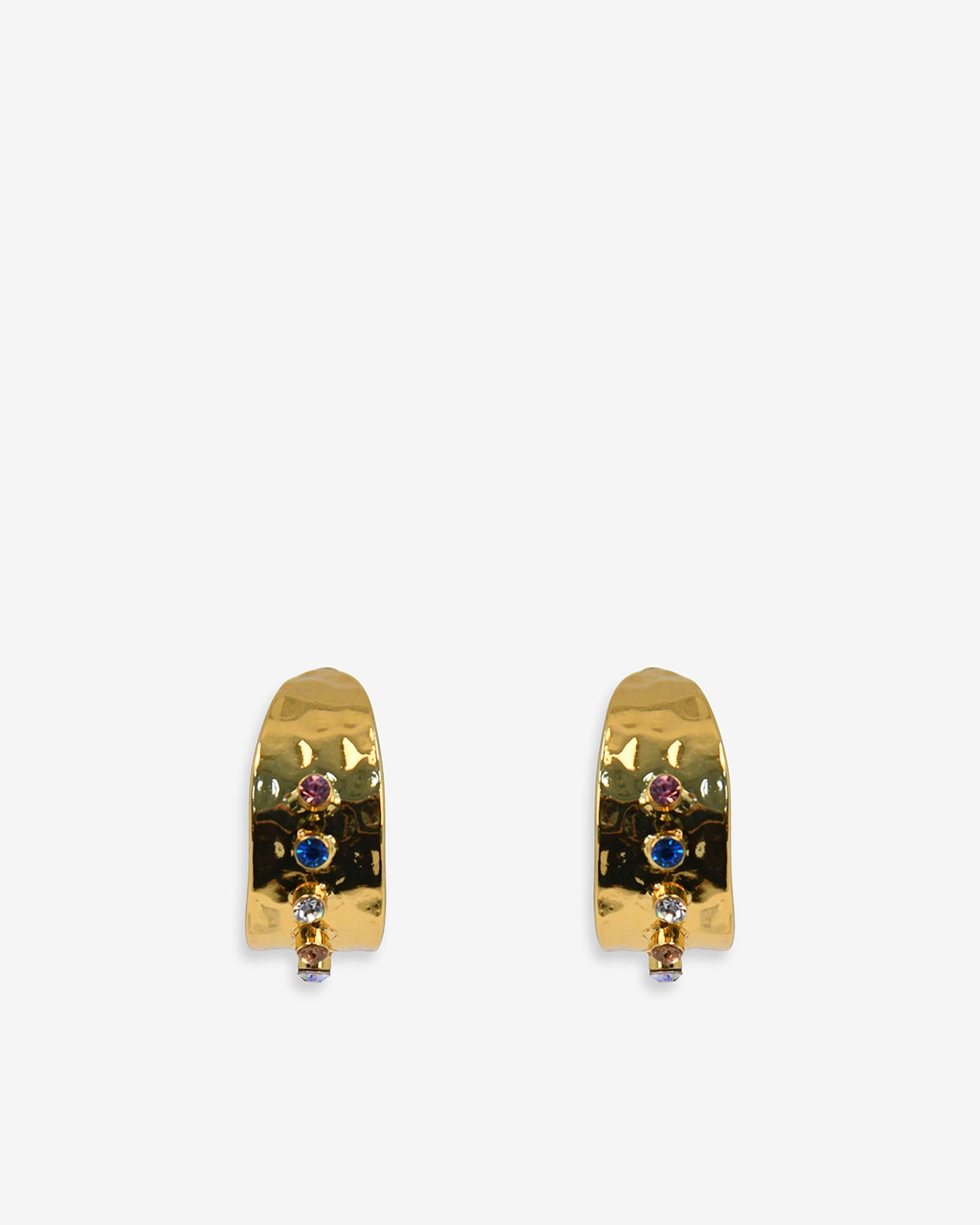 Amaris Gold Hoop Earrings