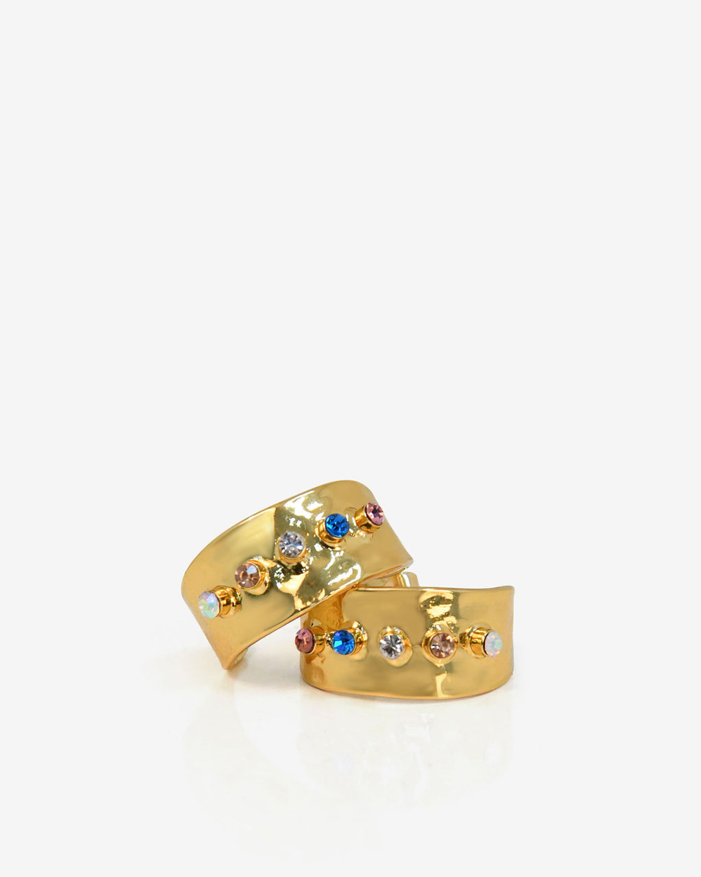 Amaris Gold Hoop Earrings